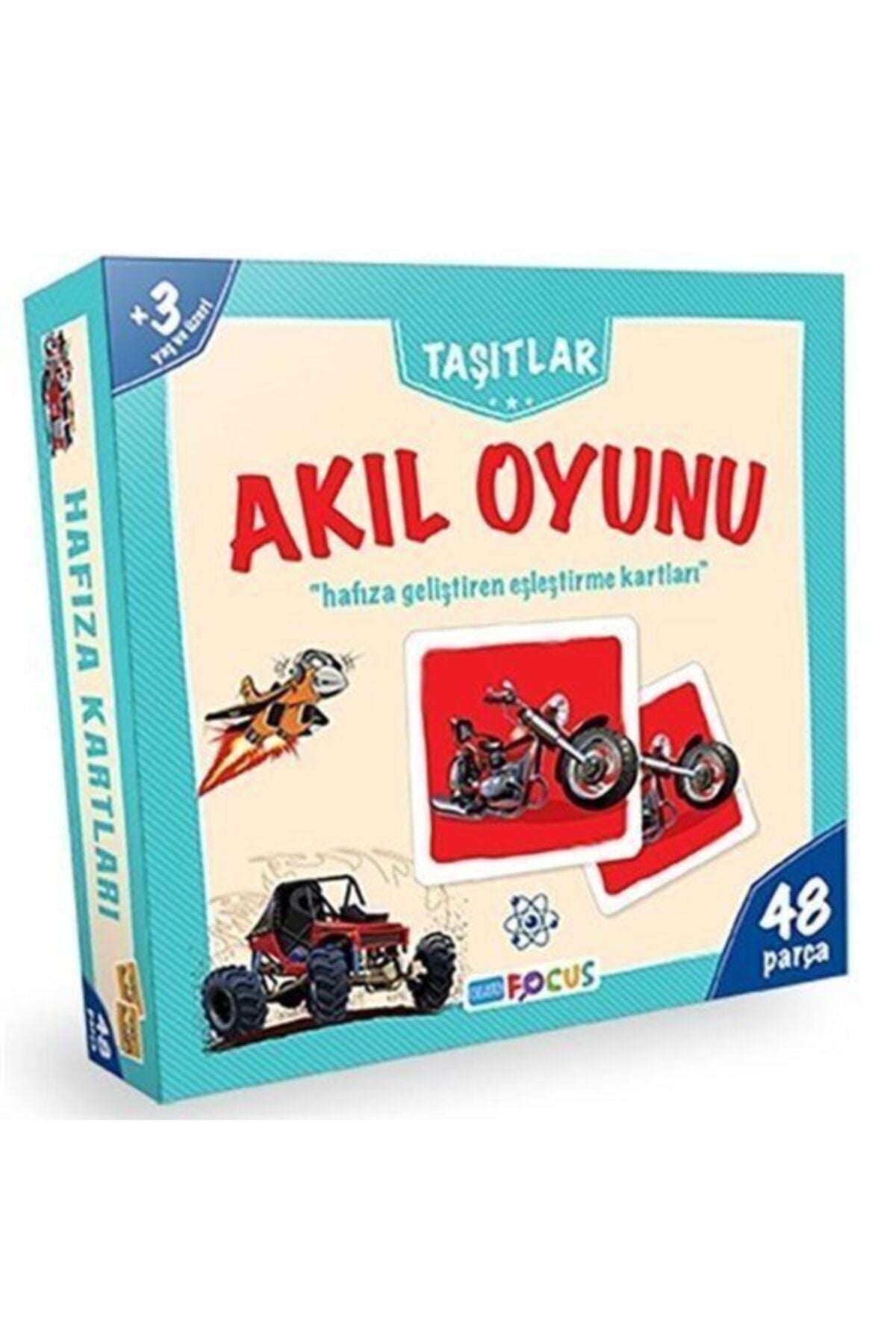 Taşıtlar - Akıl Oyunu 48 Parça _yeni Baskı