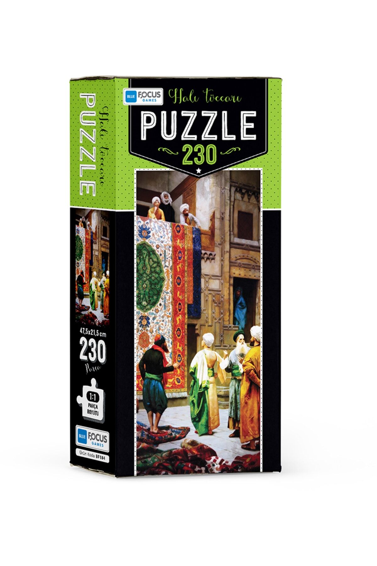 230 Parça Puzzle-Halı Tüccarı
