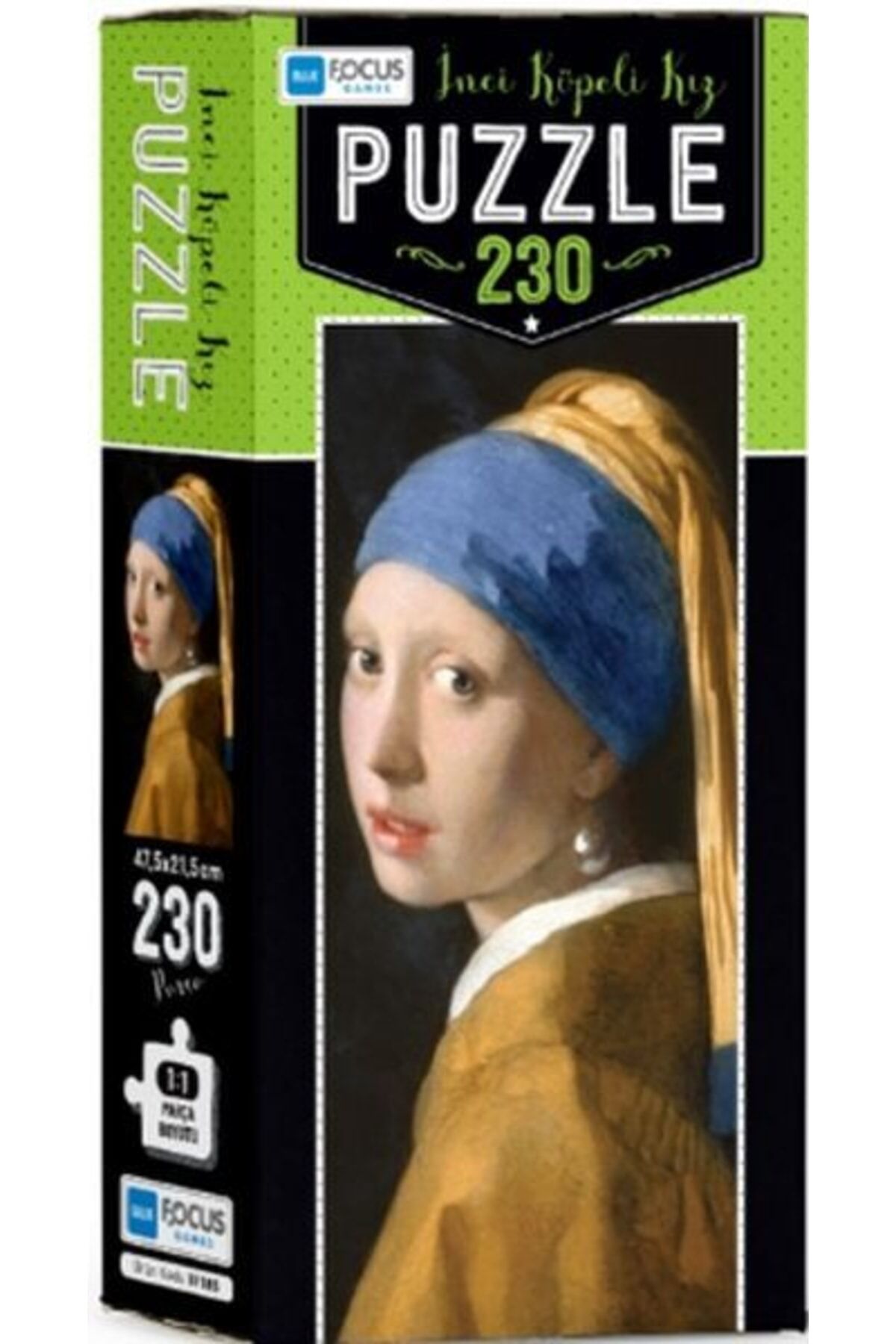 230 Parça Puzzle - Inci Küpeli Kız