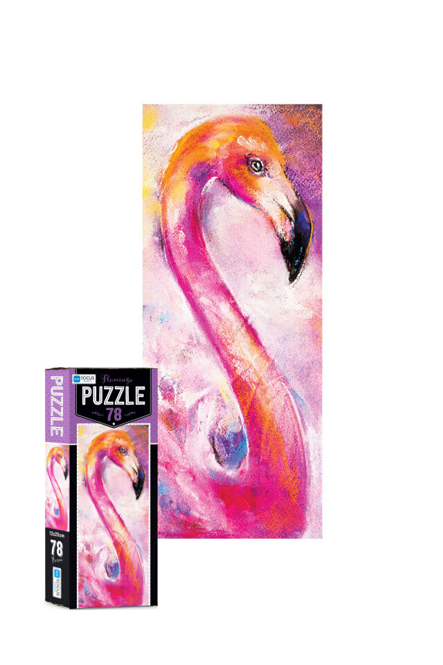 4 ADET 78 Parça Puzzle- Skeleton Love ve Unicorn ve Flamingo ve Flying Balloons