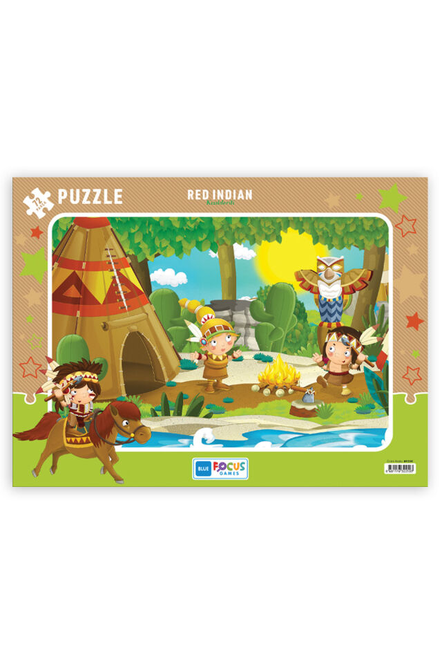 3 ADET 72 PARÇA ÇOCUK PUZZLE KORSAN VE KIZILDERİLİ VE PRINCESS RAPUNZEL