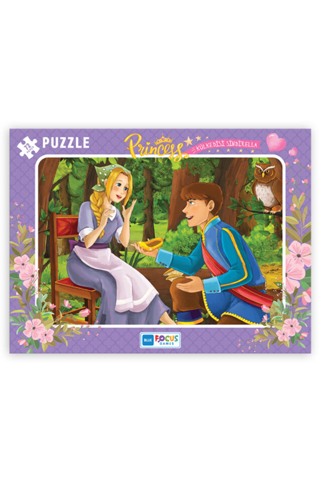 3 ADET 72 PARÇA ÇOCUK PUZZLE KORSAN VE PRINCESS KÜLKEDİSİ SİNDİRELLA VE PRINCESS PAMUK PRENSES