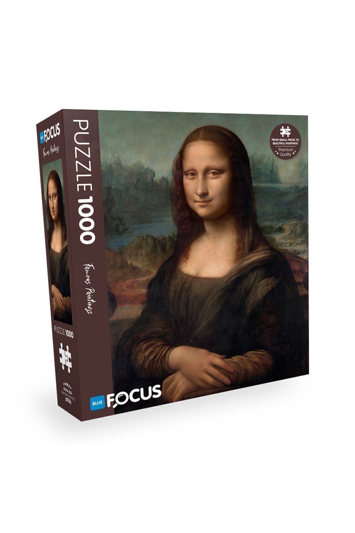 1000 Parça Puzzle - Mona Lisa