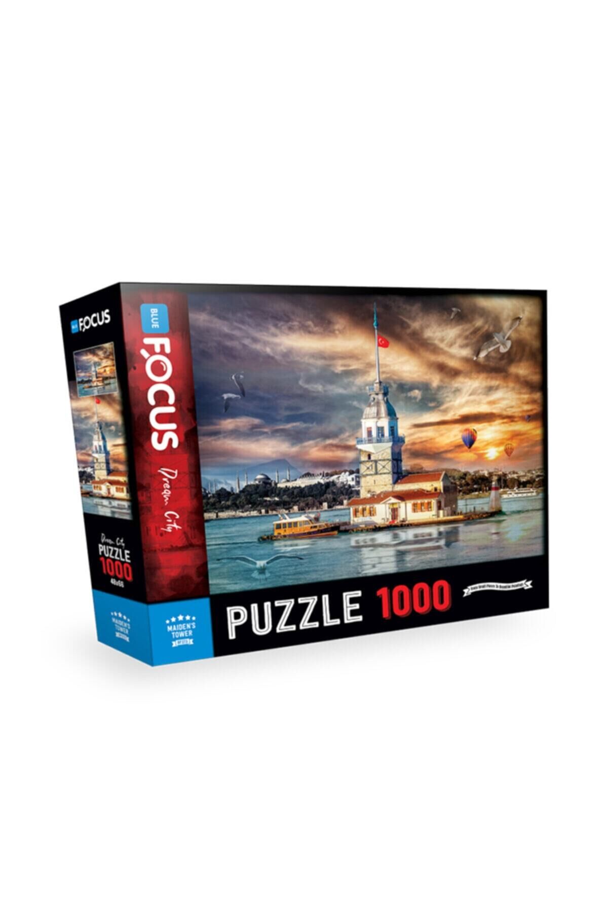 1000 Parça Puzzle Kız Kulesi Puzzle Dream City Bf273