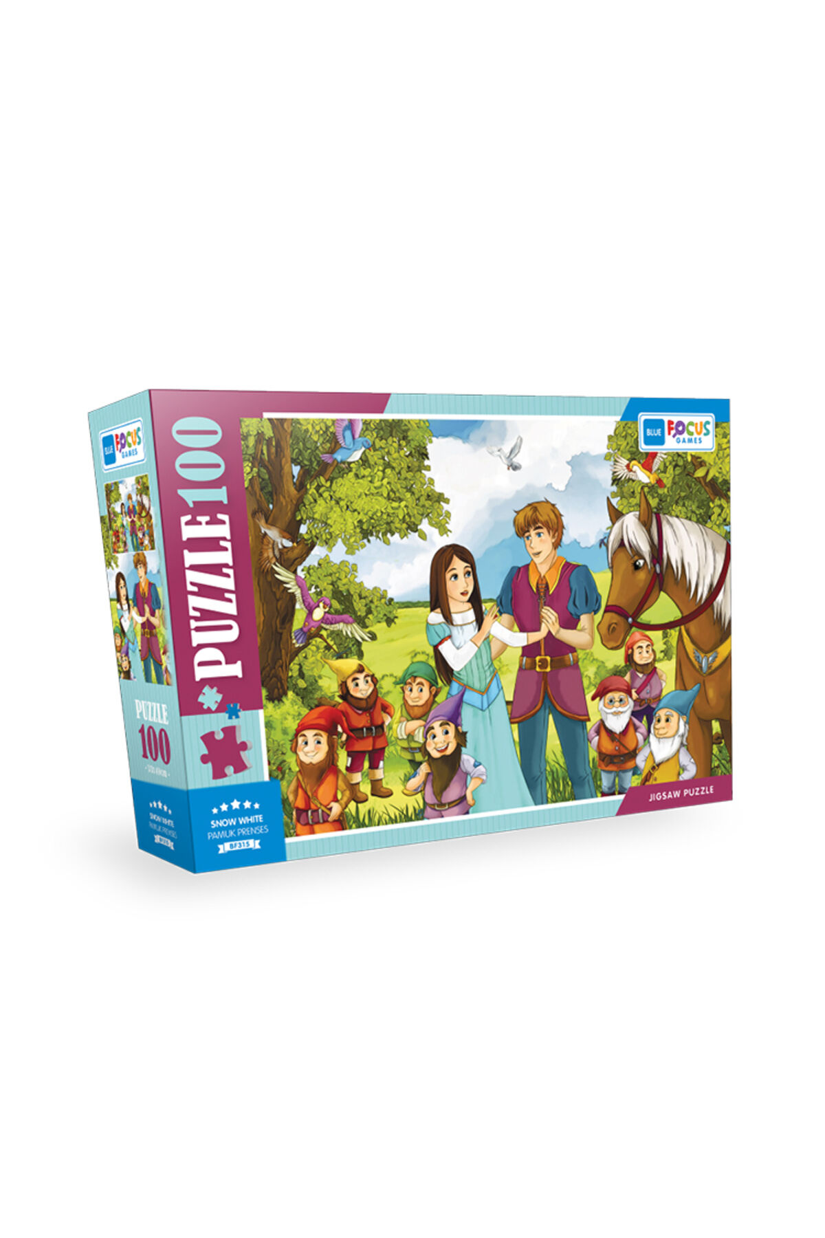 100 Parça Puzzle - Pamuk Prenses (Snow White)