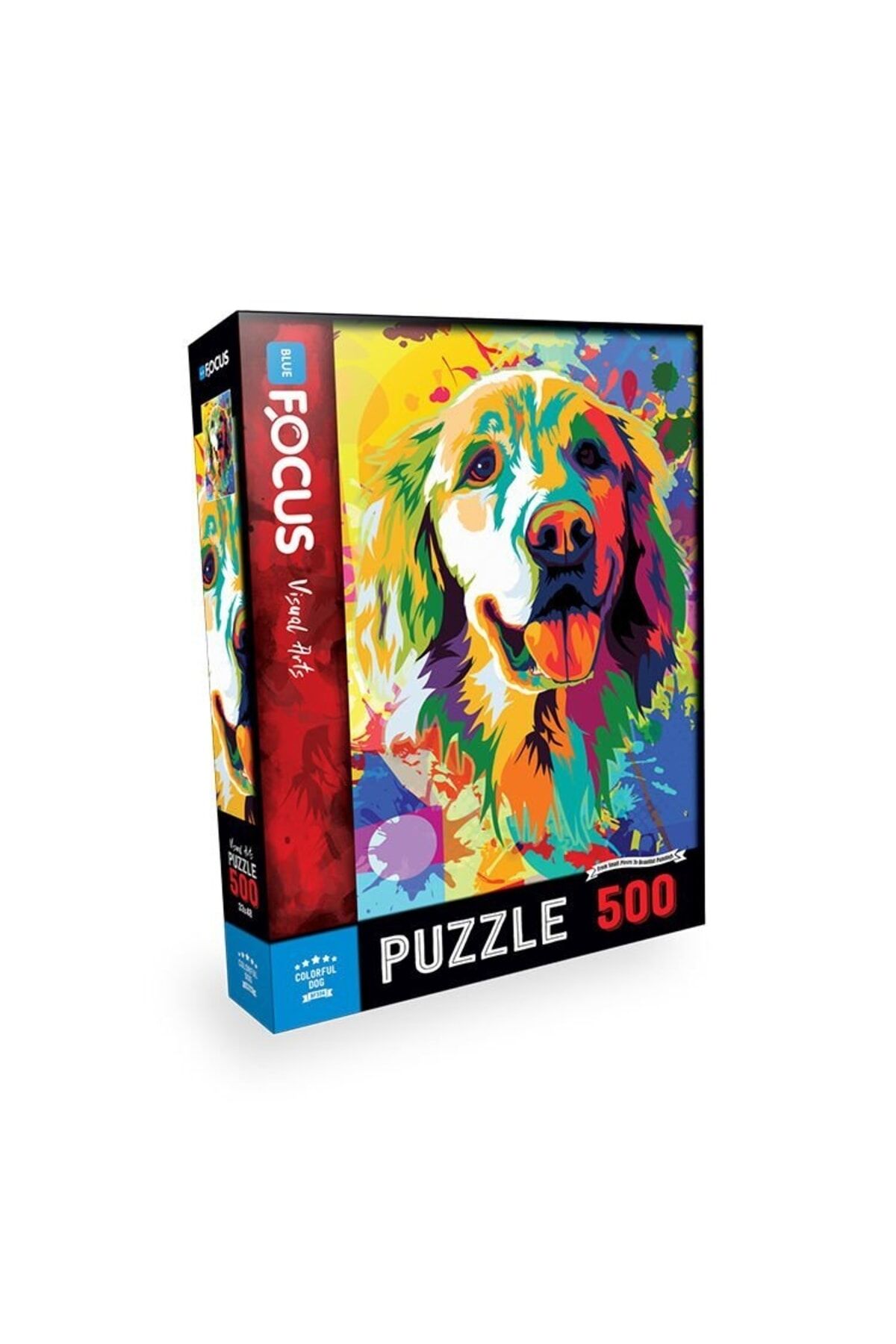 500 Parça - Colorful Dog (renkli Köpek)