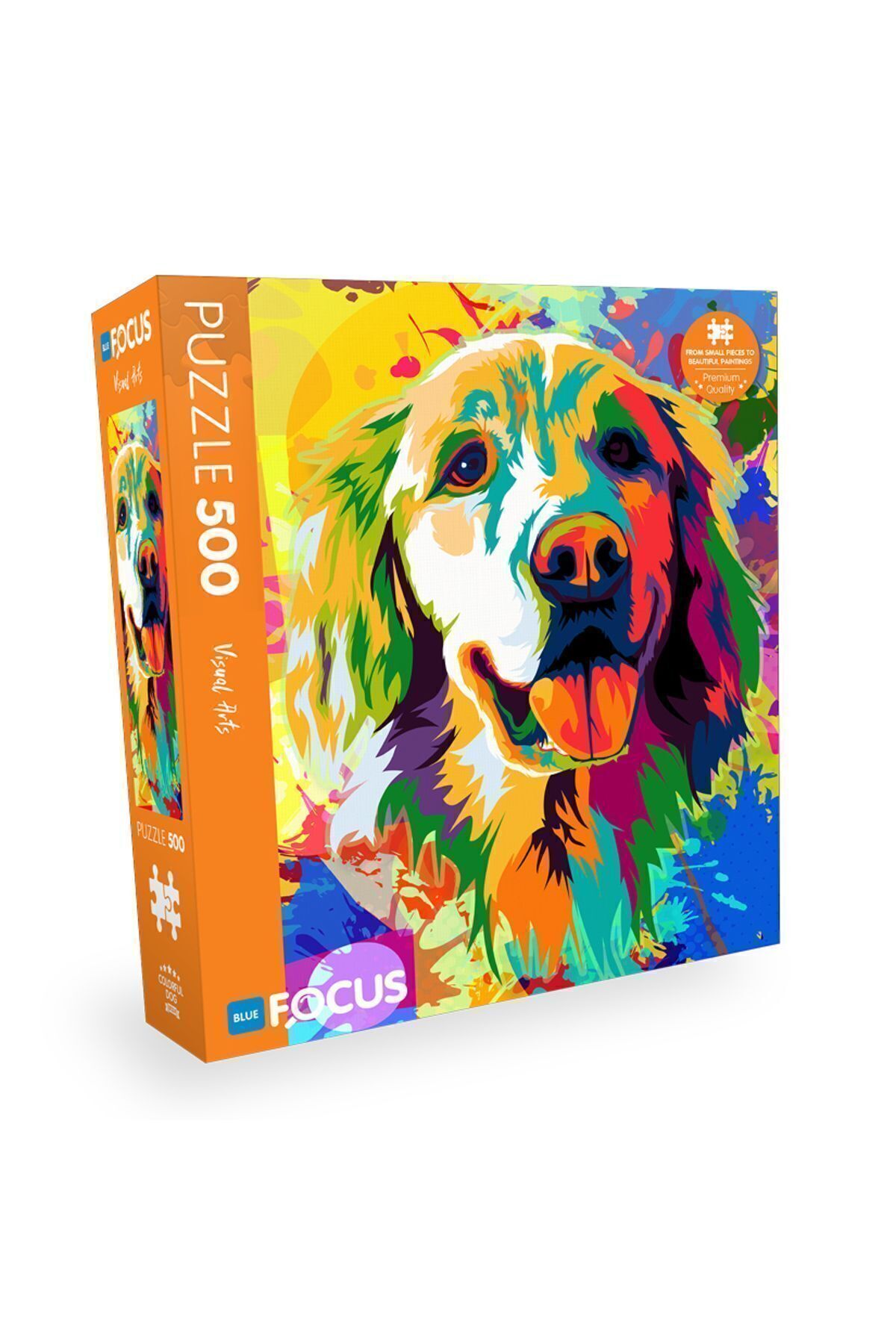 500 Parça Puzzle - Colorful Dog (RENKLİ KÖPEK)