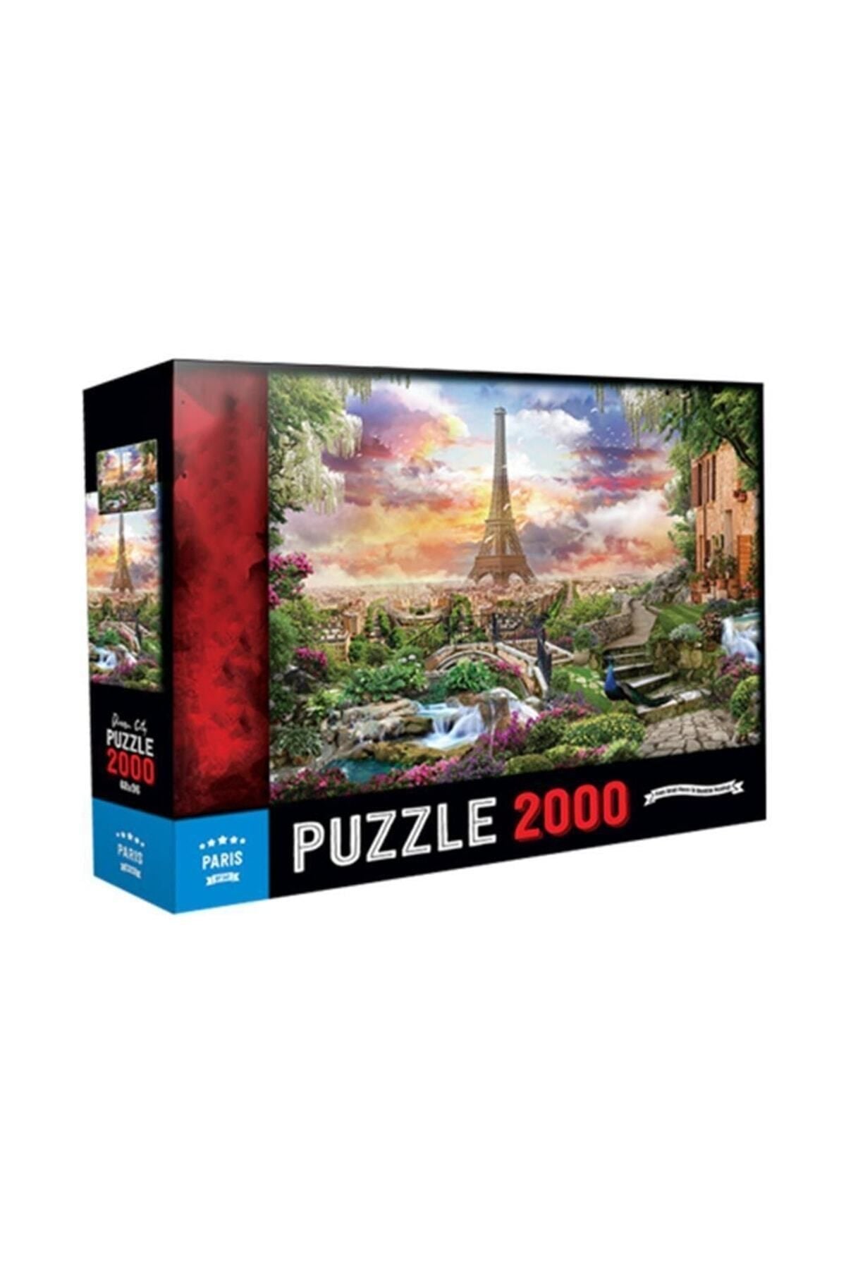 2000 Parça Puzzle - Paris Eyfel