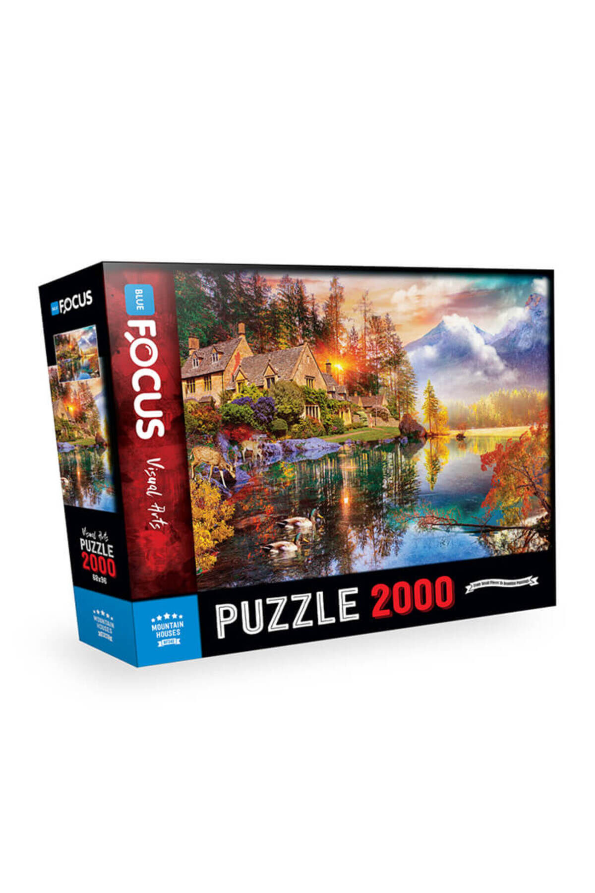2000 Parça Puzzle Mountain Houses (DAĞ EVLERİ)