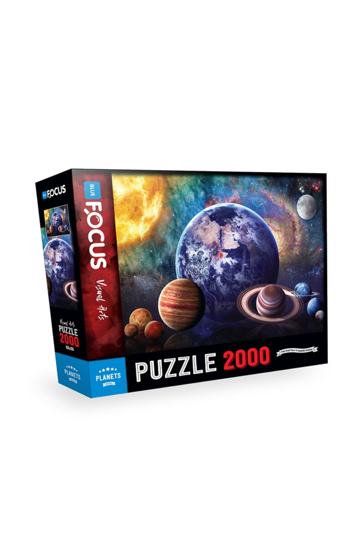 2000 Parça Puzzle - Planets (GEZEGENLER)