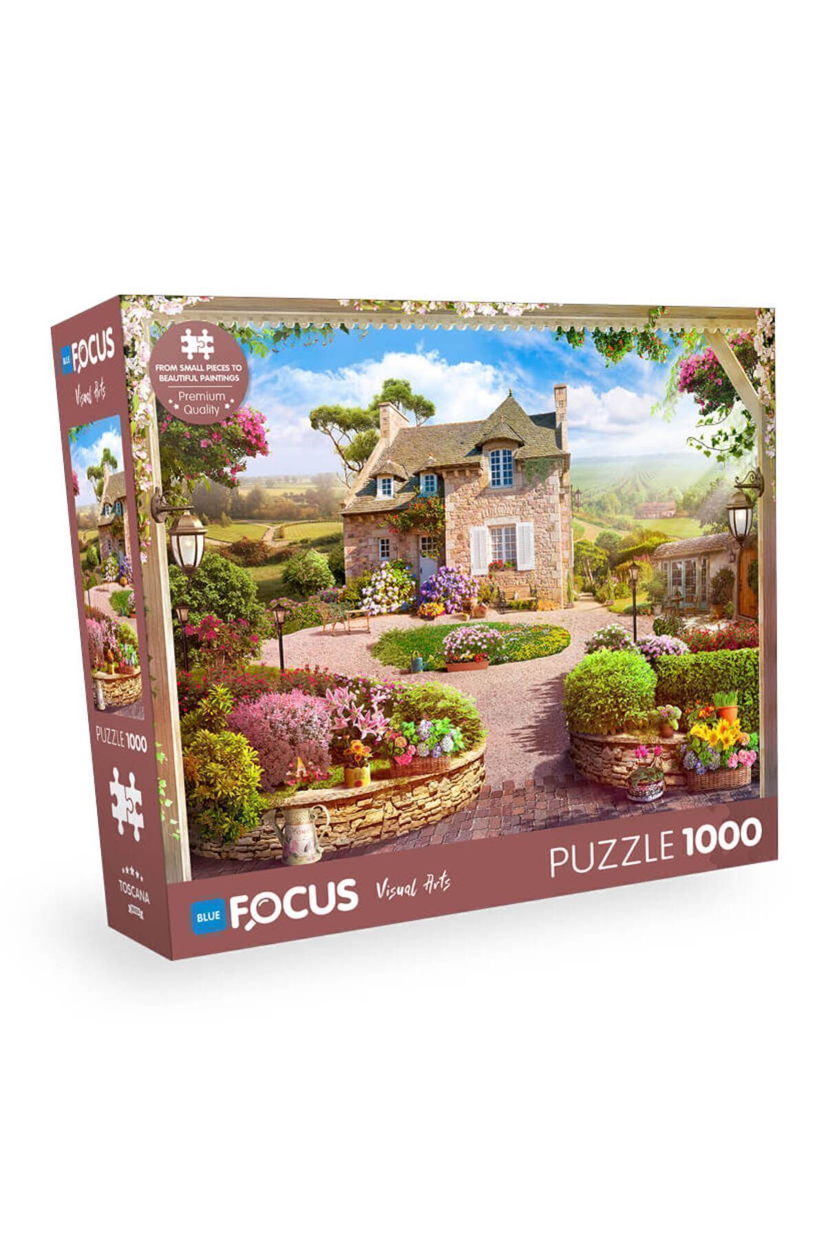 1000 Parça Puzzle - Toscana