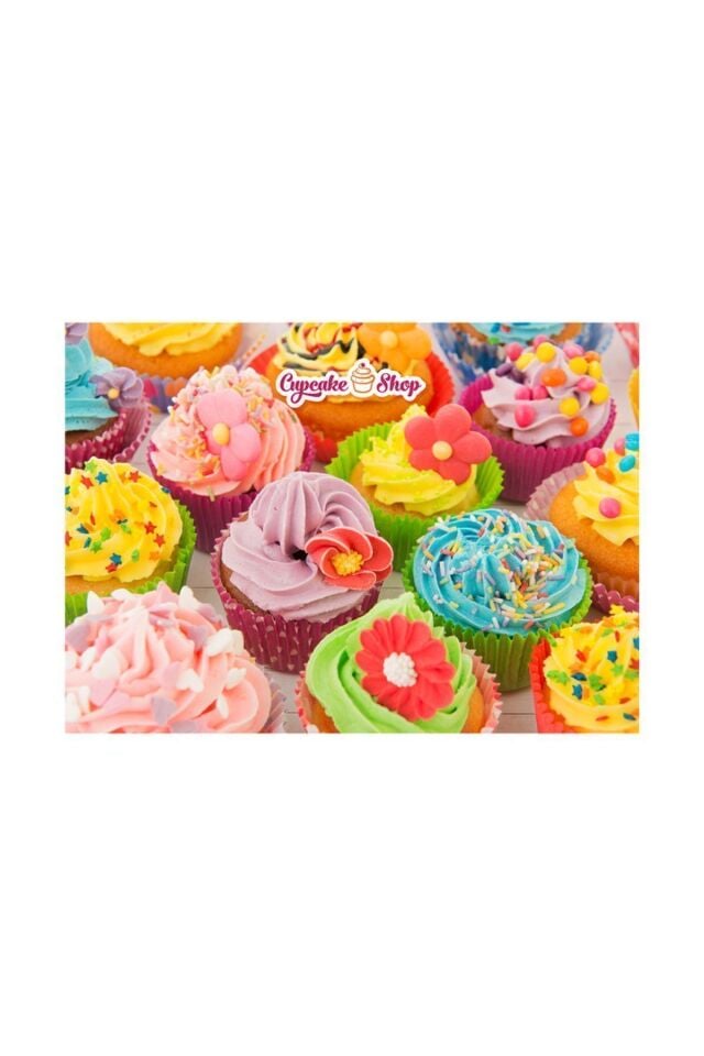 1000 Parça Puzzle - Cupcake Shop