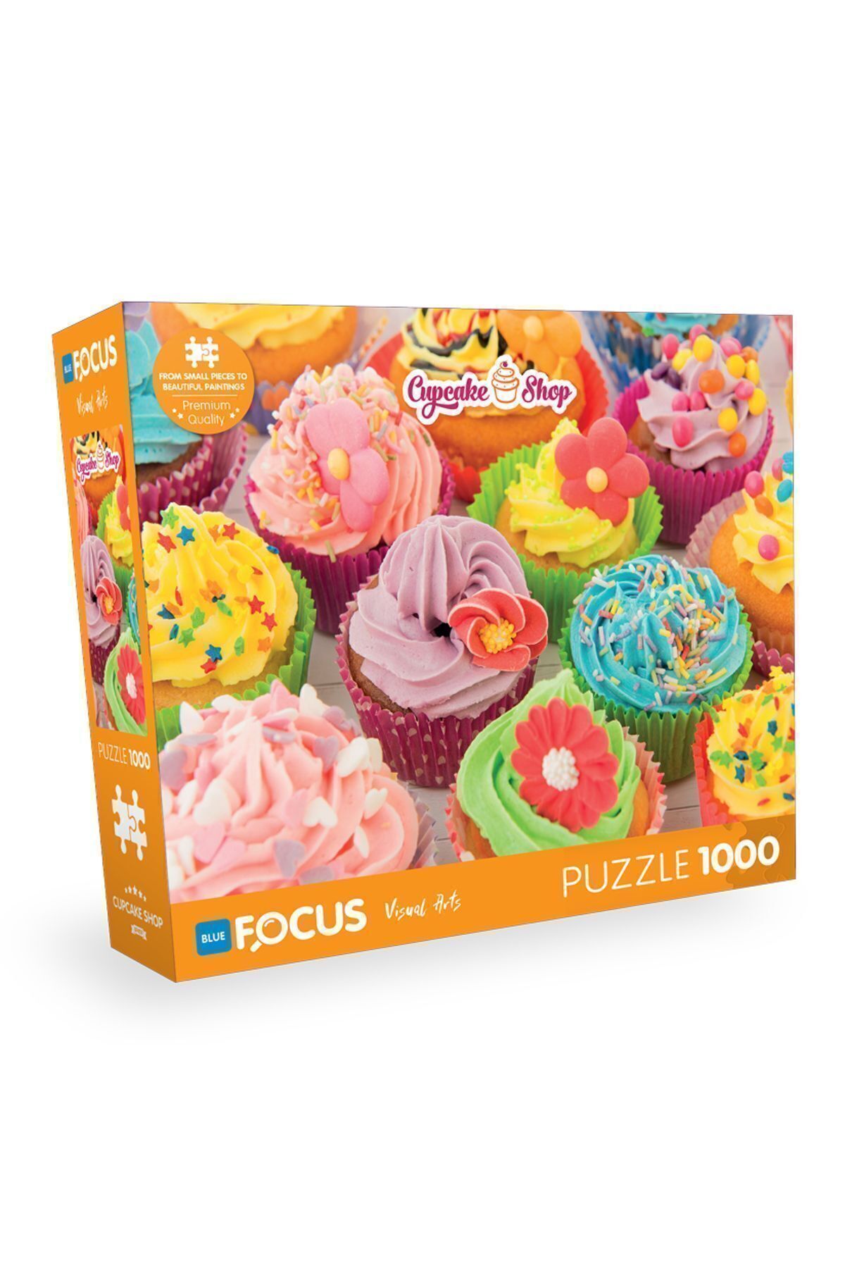 1000 Parça Puzzle - Cupcake Shop