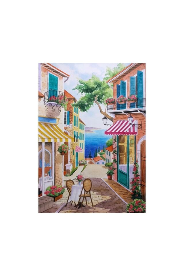 500 Parça Puzzle - Beautıful Coastal Town (GÜZEL SAHİL KASABASI)