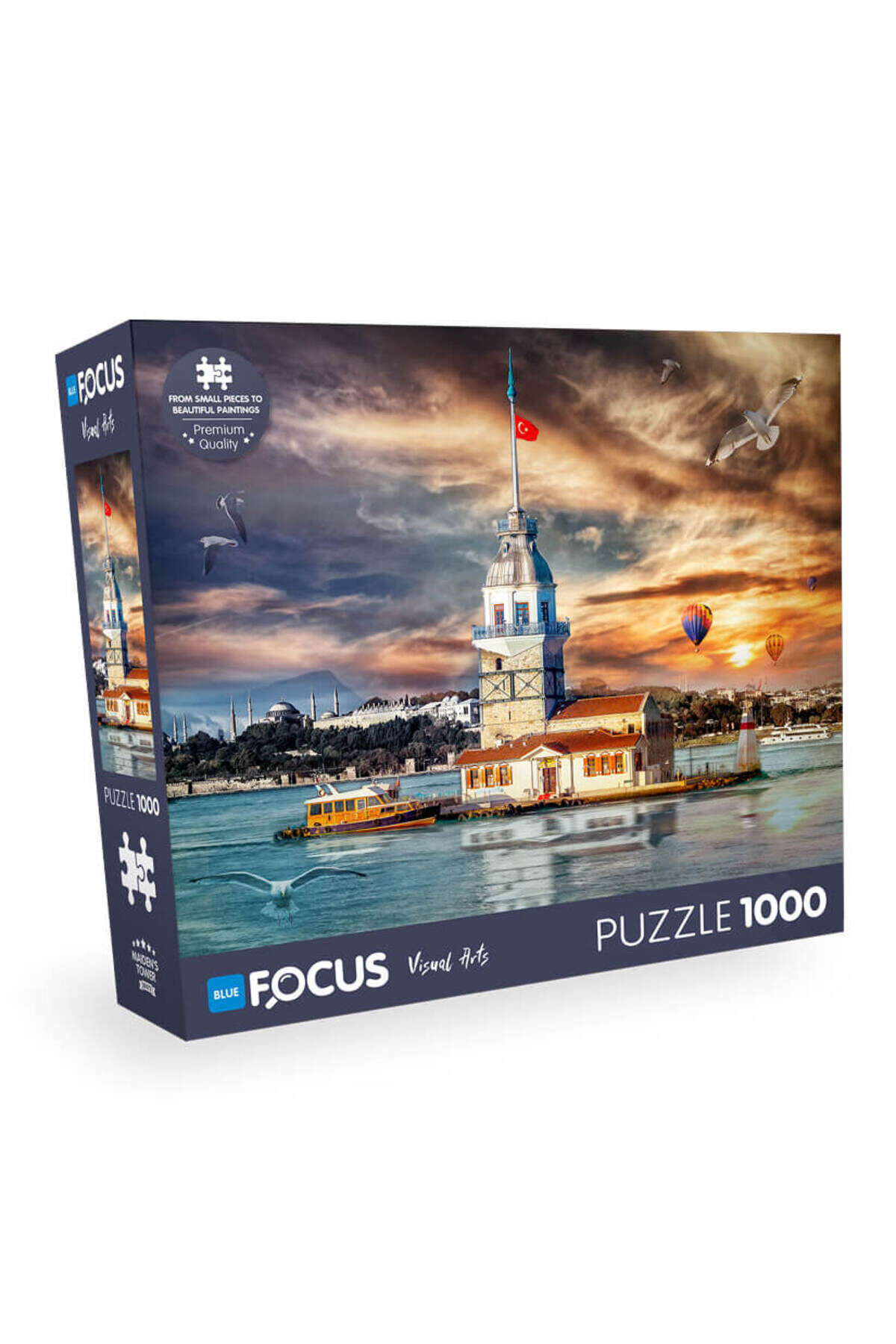 1000 Parça Puzzle - Kız Kulesi (MAİDEN'S TOWER) Bf472