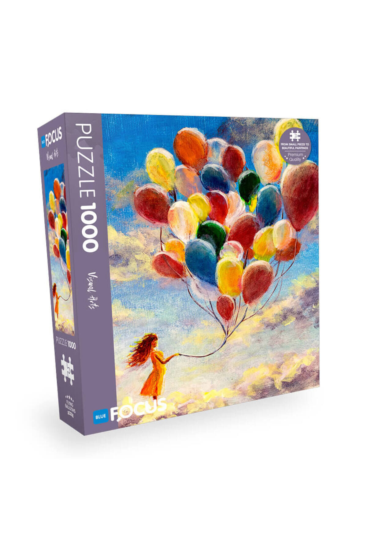 1000 Parça Puzzle - Uçan Balonlar (FLYİNG BALLOONS) Bf473