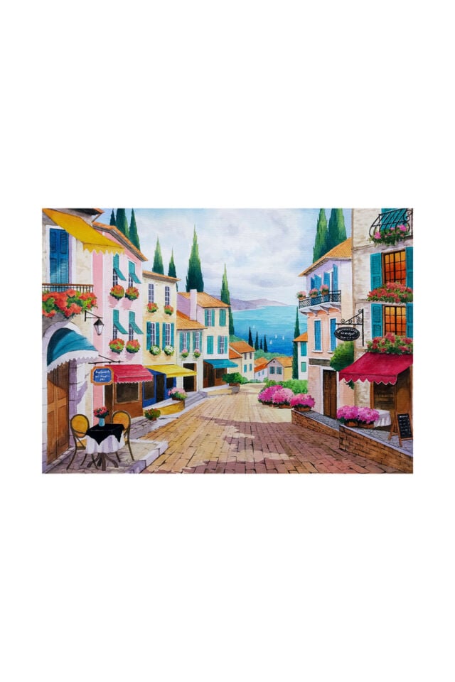 1000 Parça Puzzle - Beautiful Coastal Street (Güzel Sahil Caddesi)