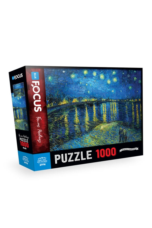 1000 Parça Puzzle - Starry Night Over The Rhone