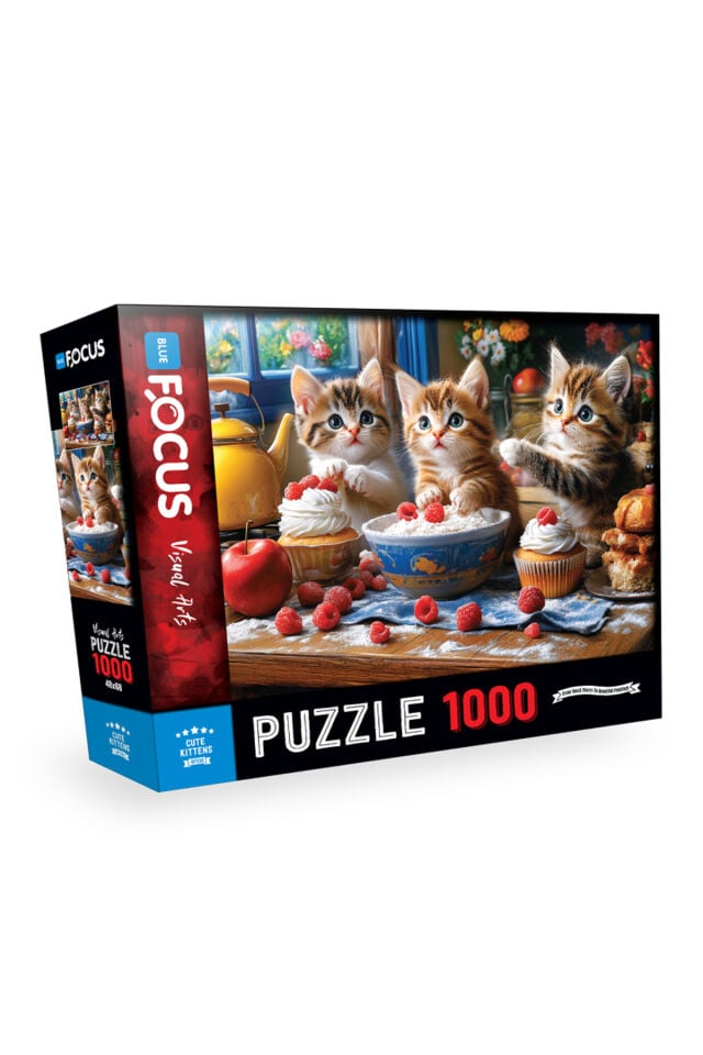 1000 Parça Puzzle - Sevimli Kedicikler (Cute Kittens)