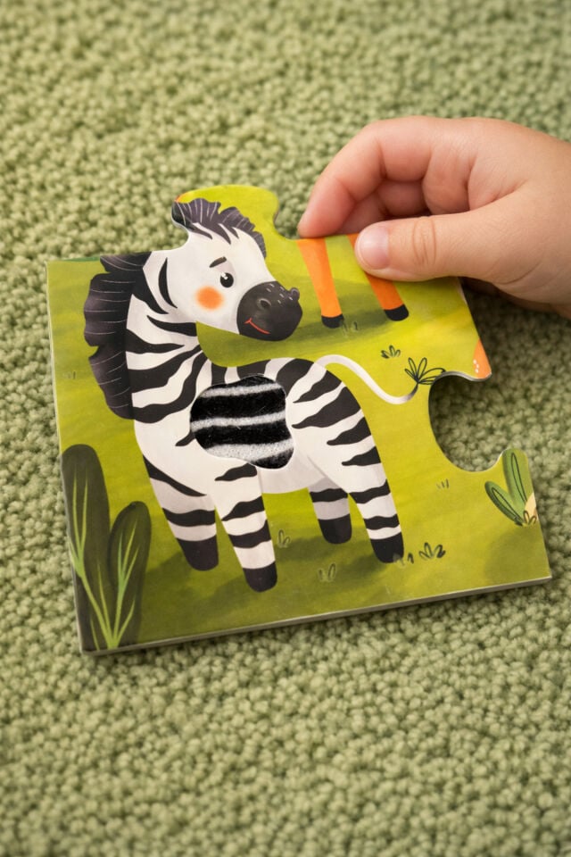 DOKUN & HİSSET 12 PARÇA PUZZLE - ORMAN MACERASI