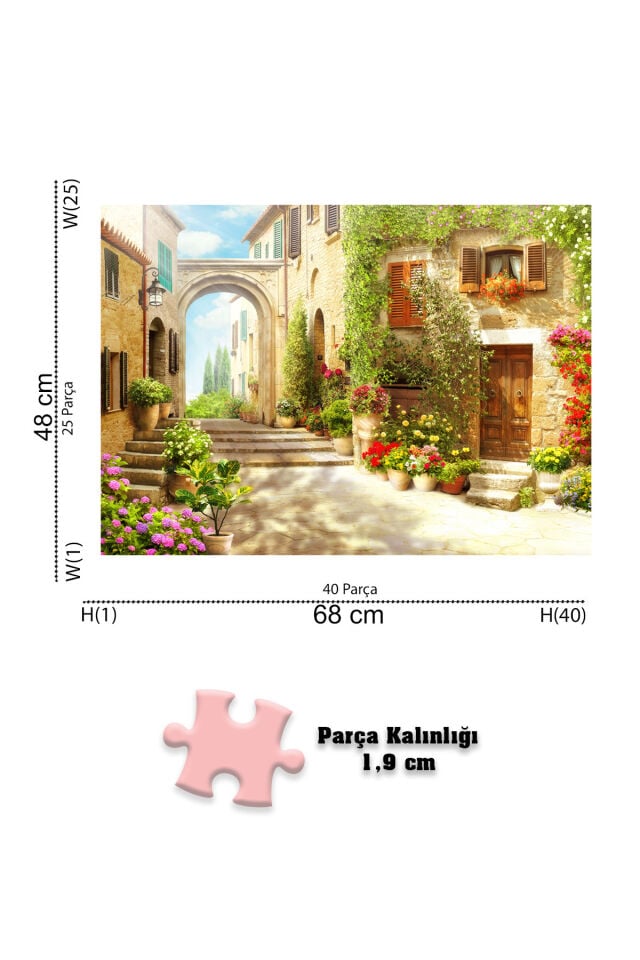 3 ADET 1000 PARÇA PUZZLE - SAHİL EVİ VE ESKİ SOKAK VE ISTANBUL