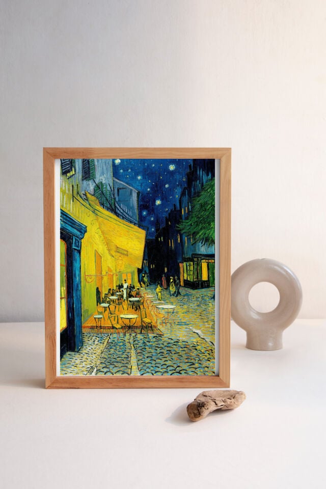 2 ADET 1000 PARÇA PUZZLE- KAFE TERASTA GECE VE GÜNEŞLİ KAFE SOKAĞI