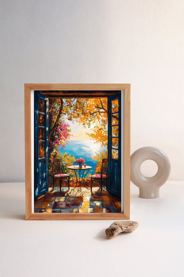 2 ADET 1000 PARÇA PUZZLE- ATEŞ VE SU VE HUZURLU MANZARA