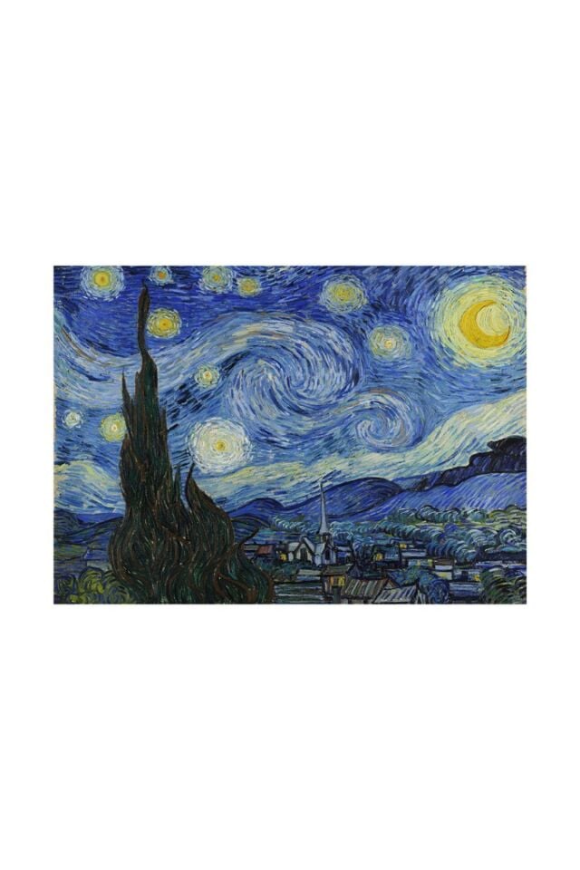 1000 Parça Puzzle - Starry Night (YILDIZLI GECE)