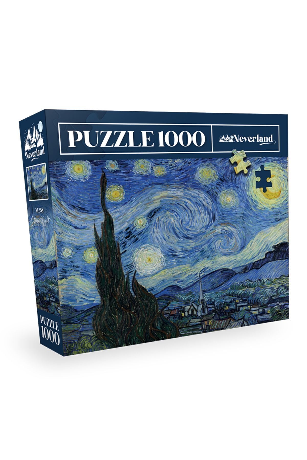 1000 Parça Puzzle - Starry Night (YILDIZLI GECE)