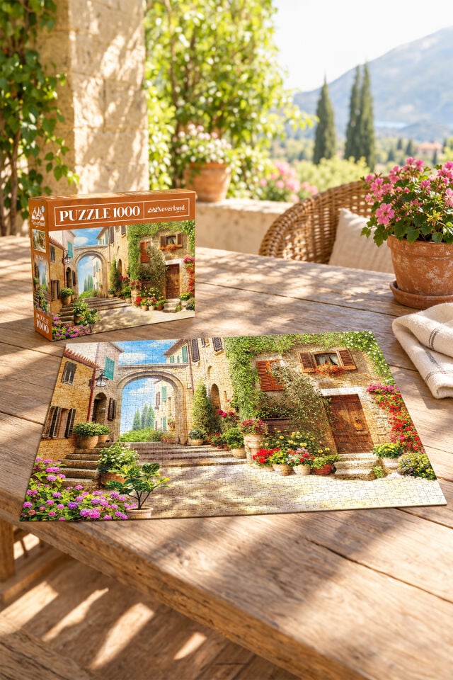 1000 Parça Puzzle - Old Street (ESKİ SOKAK)