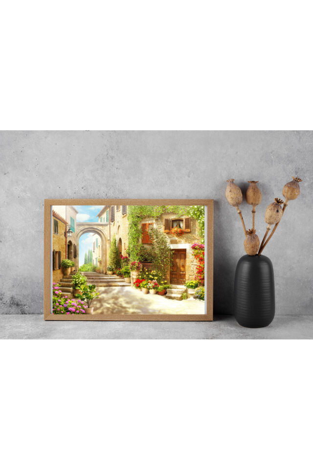 2 Adet 1000 Parça Puzzle - Eski Sokak ve Amsterdam