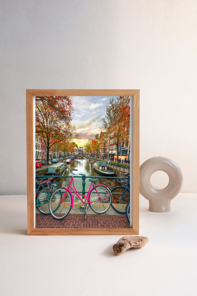 2 Adet 1000 Parça Puzzle - Eski Sokak ve Amsterdam