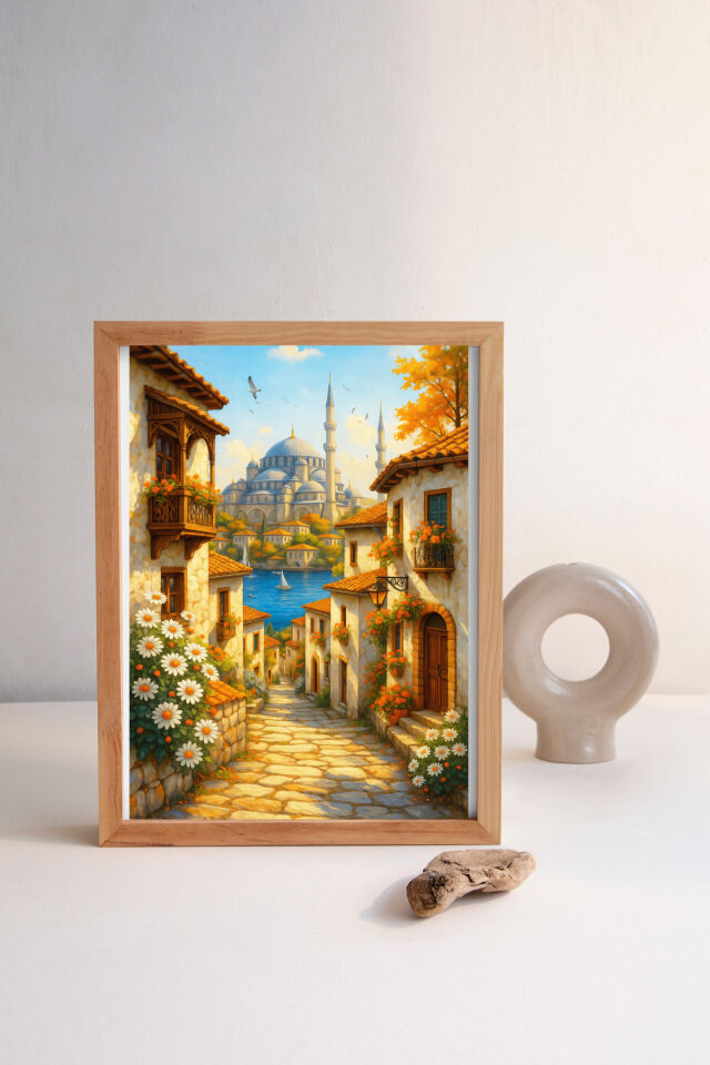 4 ADET 1000 PARÇA PUZZLE -DÜNYA HARİTASI-II VE VE ESKİ İSTANBUL SOKAĞI VE PROVENCE VE ATEŞ VE SU
