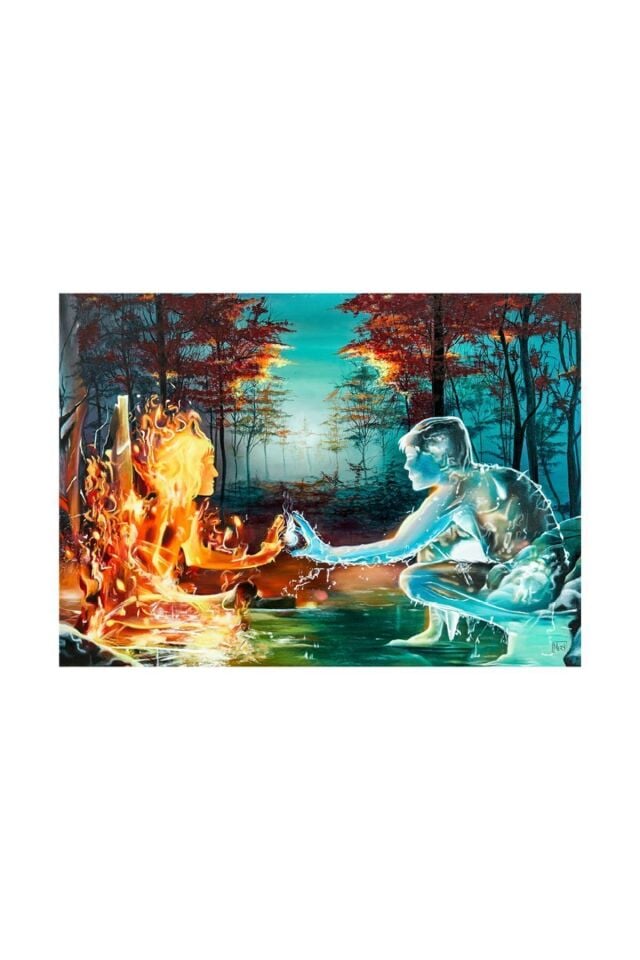 1000 Parça Puzzle - Fire And Water (ATEŞ VE SU)