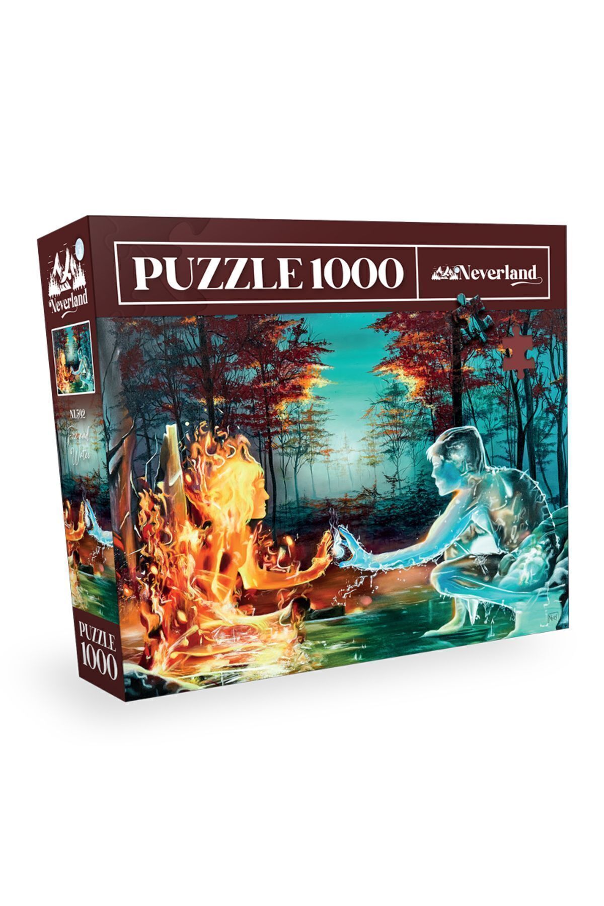 1000 Parça Puzzle - Fire And Water (ATEŞ VE SU)
