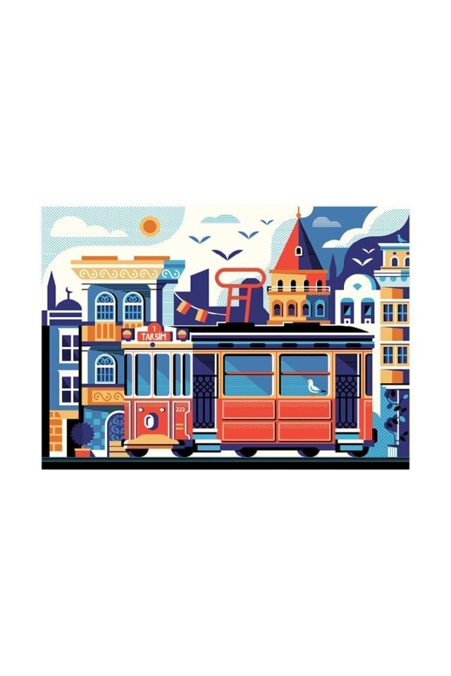 1000 Parça Puzzle - Istanbul