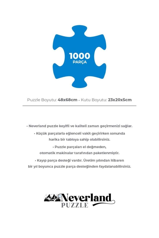 3 ADET 1000 PARÇA PUZZLE - EYFEL KULESİ ve LONDON ve SANTORINI