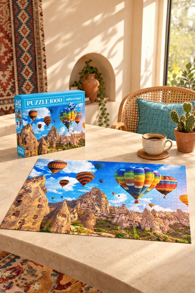 1000 Parça Puzzle - Kapadokya (CAPPADOCİA)