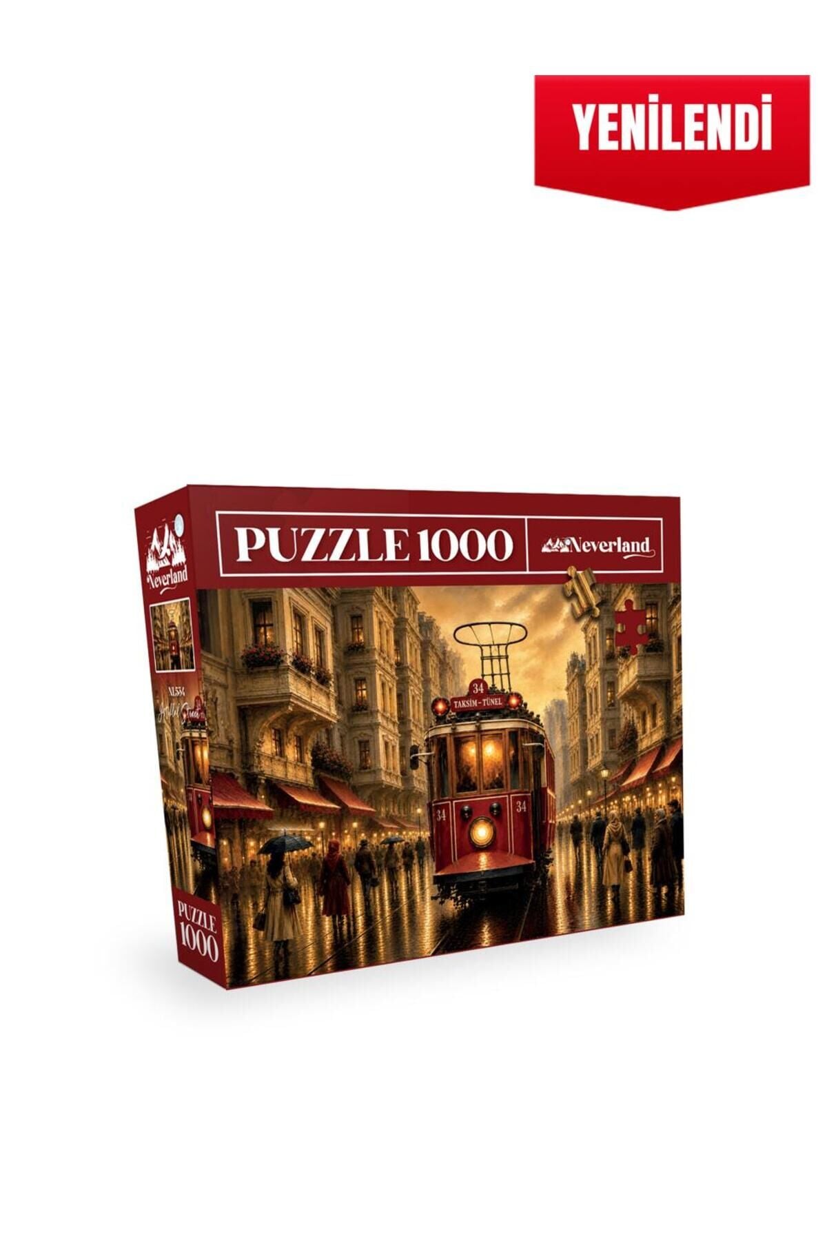 1000 Parça Puzzle - İstiklal Caddesi (Istiklal Street)
