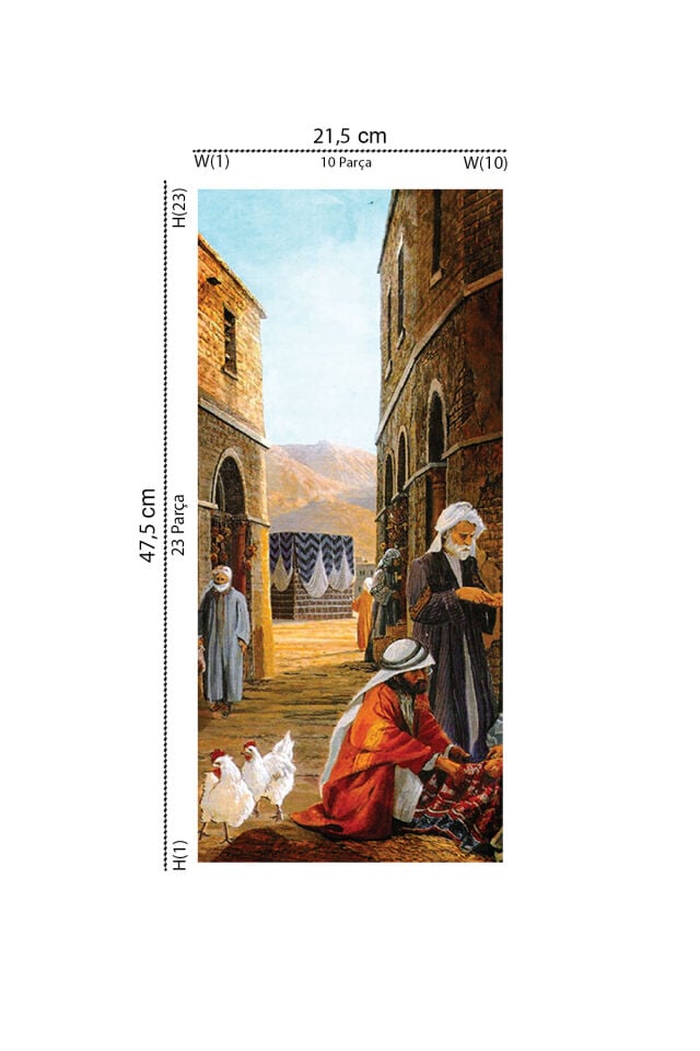 1000 PARÇA PUZZLE KUDÜS VE 230 PARÇA MEKKE VE PUZZLE YAPIŞTIRICISI