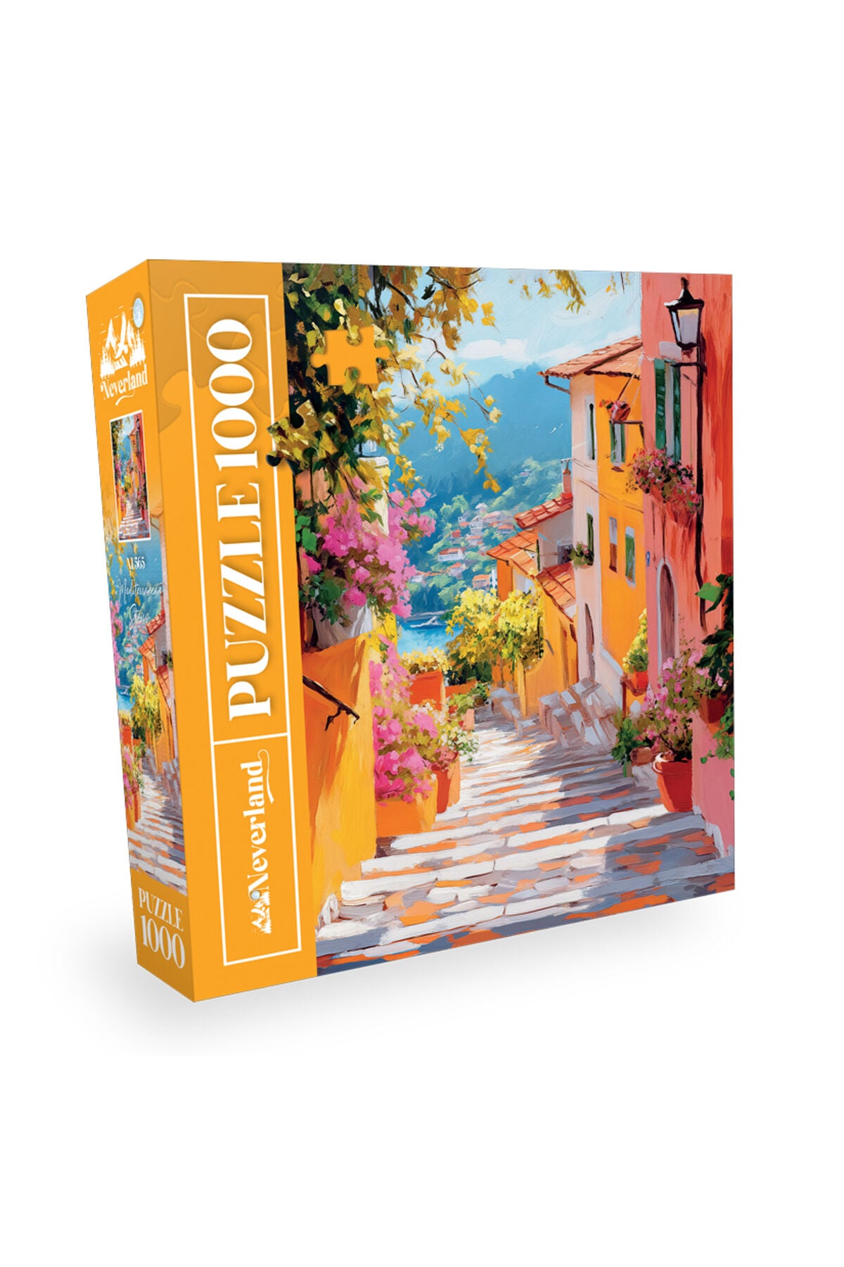 1000 Parça Puzzle - Mediterranean Stairs (AKDENİZ MERDİVENLERİ)