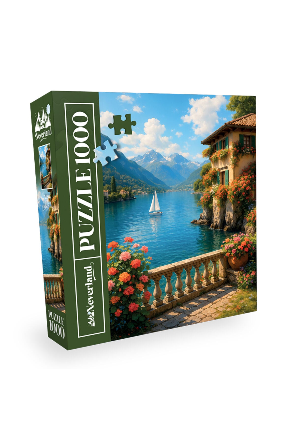 1000 Parça Puzzle - Lake View (Göl Manzarası)