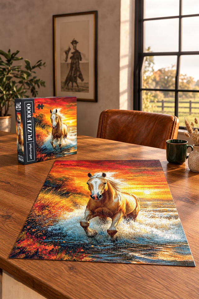 1000 Parça Puzzle - Free Horse (Özgür At)
