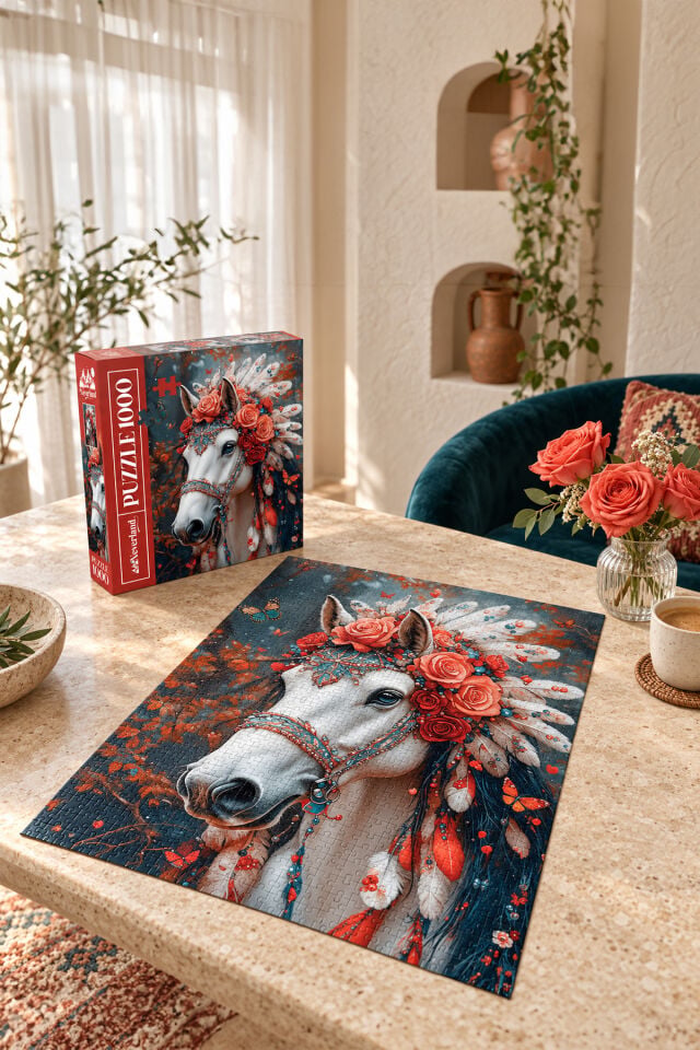 1000 Parça Puzzle - Royal Horse (Asil At)