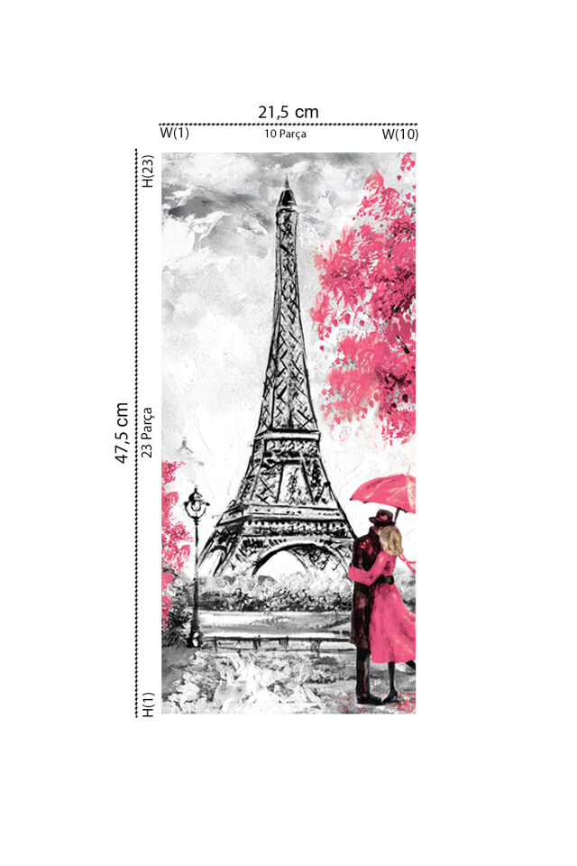 1000 PARÇA PUZZLE HUZURLU MANZARA VE 230 PARÇA PARIS VE PUZZLE YAPIŞTIRICISI