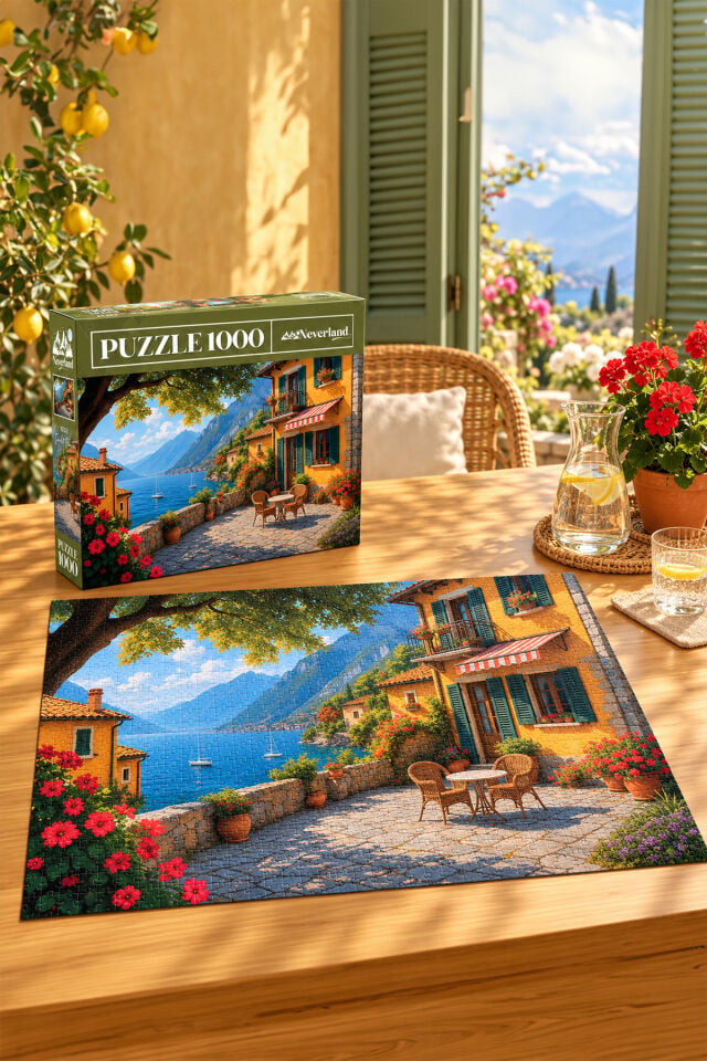 1000 Parça Puzzle - Sunlit Terrace (Güneşli Teras)