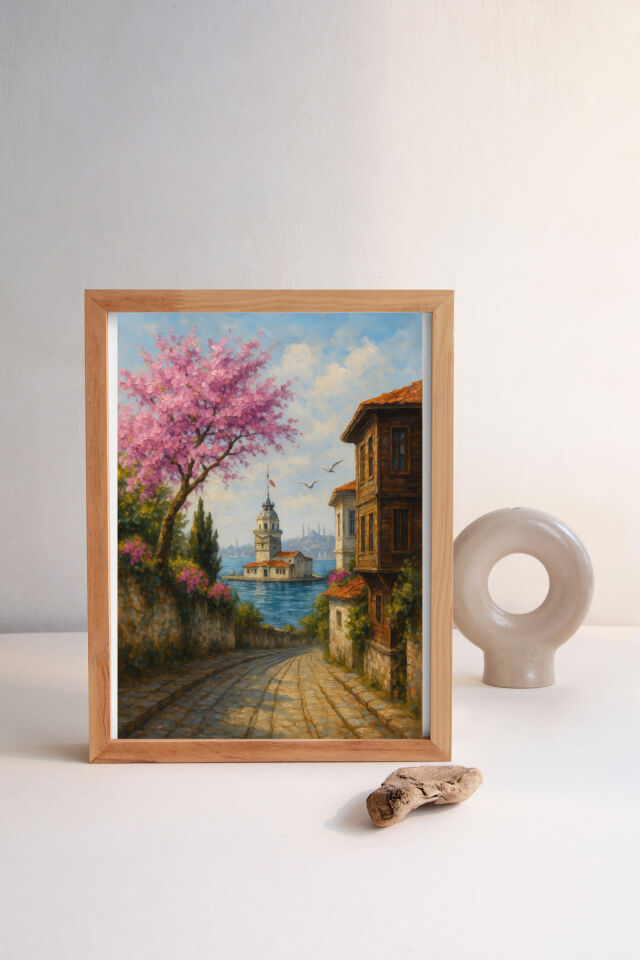 2 ADET 1000 PARÇA PUZZLE - GÜNEŞLİ TERAS VE KIZ KULESİ ANILARI