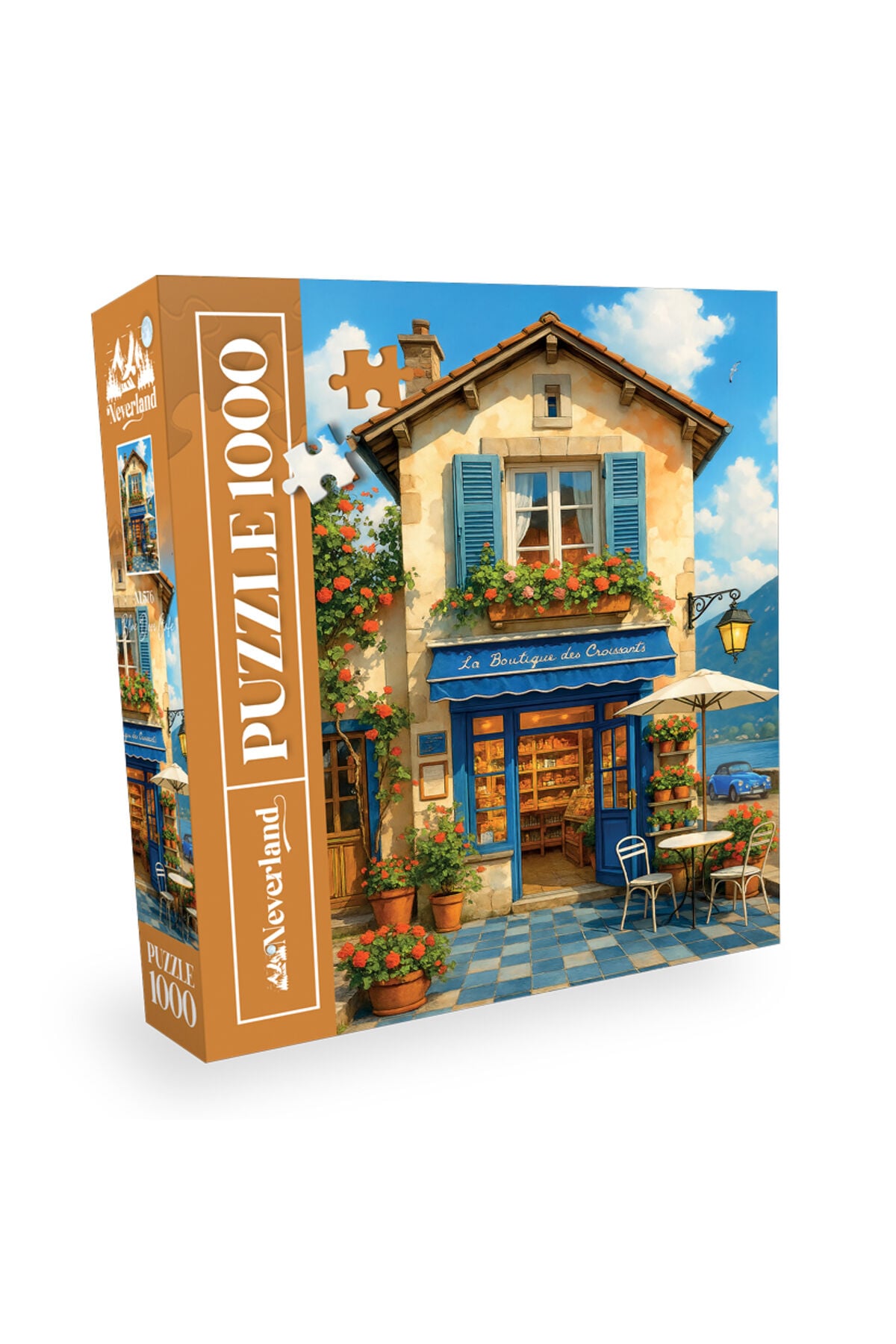 1000 Parça Puzzle - Blue Door Cafe (Mavi Kapılı Kafe)