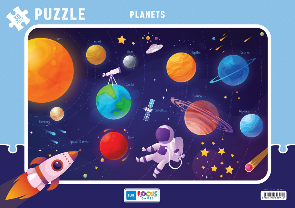 30 PARÇA - PLANETS (GEZEGENLER)