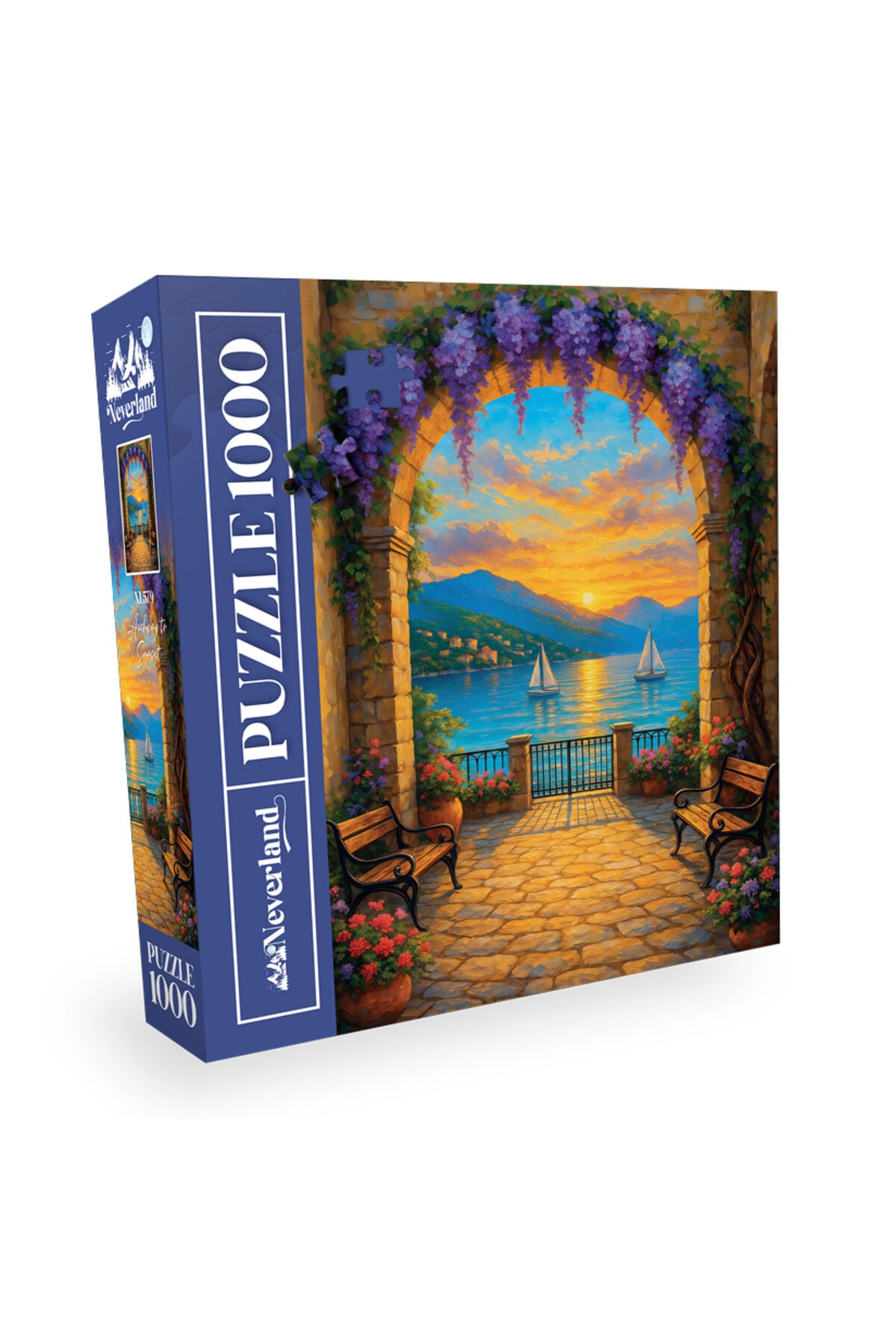 1000 Parça Puzzle - Archway to Sunset (Günbatımına Kemerli Geçit)